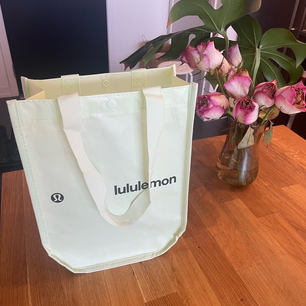 Lululemon Athletica Light Cream Tote